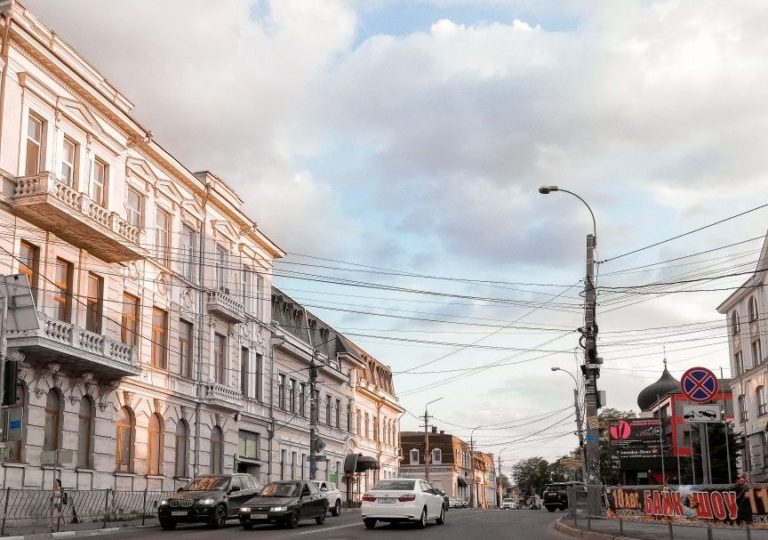 Центр города Симферополя. 